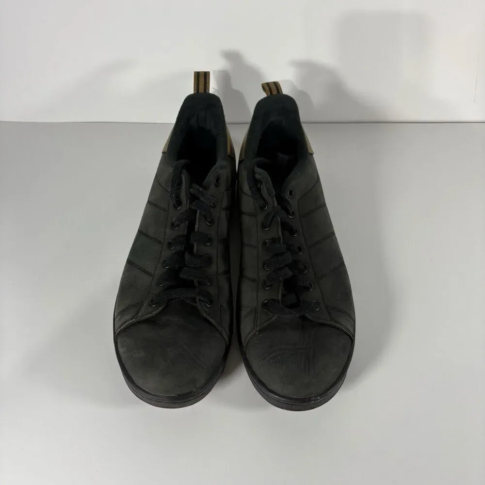 Adidas Originals Men's Size 10.5 Stan Smith Winterized Sneakers Black Brown